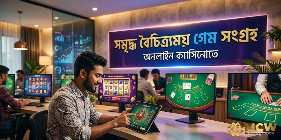 সমৃদ্ধ ও বৈচিত্র্যময় গেম সংগ্রহ