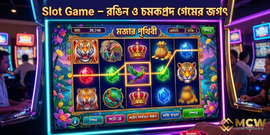 Slot Game – রঙিন ও চমকপ্রদ গেমের জগৎ