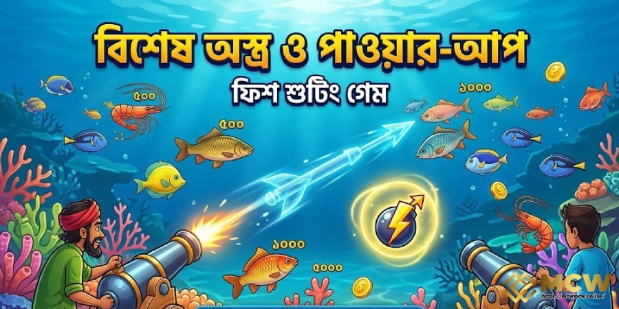 বিশেষ অস্ত্র ও পাওয়ার-আপ