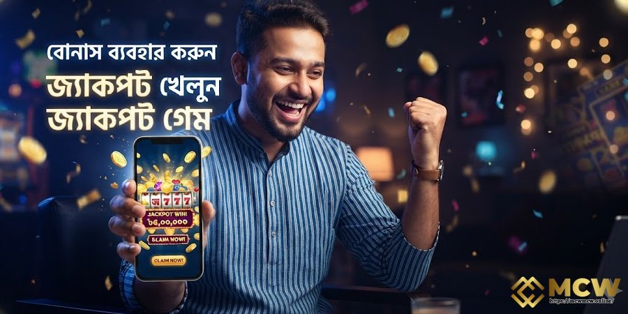 বোনাস ব্যবহার করে জ্যাকপট খেলুন