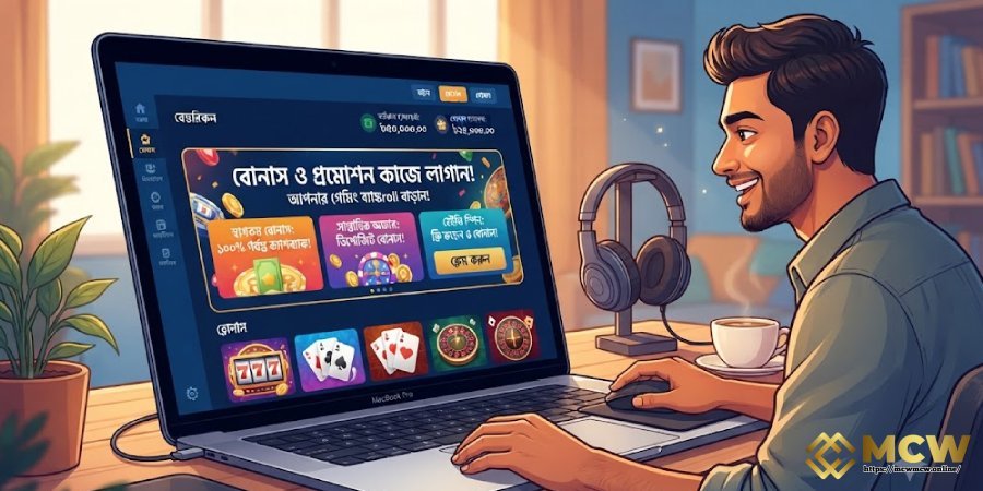 বোনাস ও প্রোমোশন কাজে লাগান বোনাস ও প্রোমোশন কাজে লাগান
