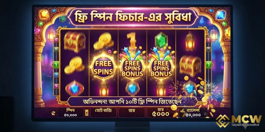 ফ্রি স্পিন ফিচারের সুবিধা ফ্রি স্পিন ফিচারের সুবিধা