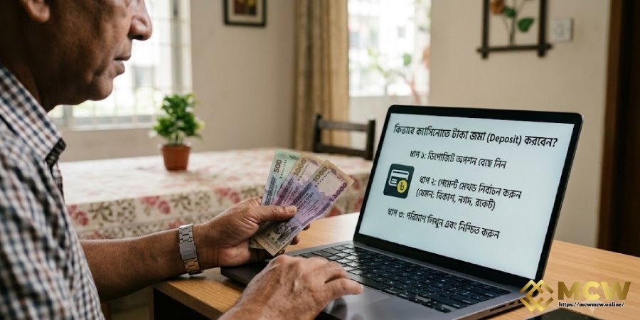 কীভাবে টাকা জমা (Deposit) করবেন
