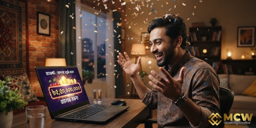জ্যাকপটের আকার পর্যবেক্ষণ করুন
