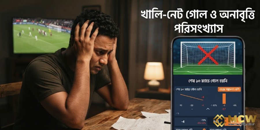 খালি নেট গোল ও অনুবর্তী পরিসংখ্যান