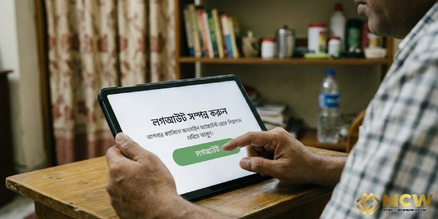 লগআউট সম্পন্ন করুন লগআউট সম্পন্ন করুন