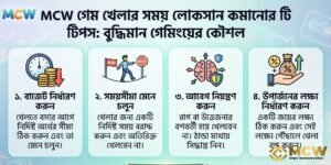 গেম খেলার সময় লোকসান কমানোর টিপস